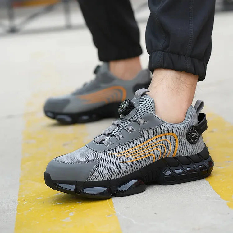 Męskie Bezpieczne Buty Sportowe Antypoślizgowe