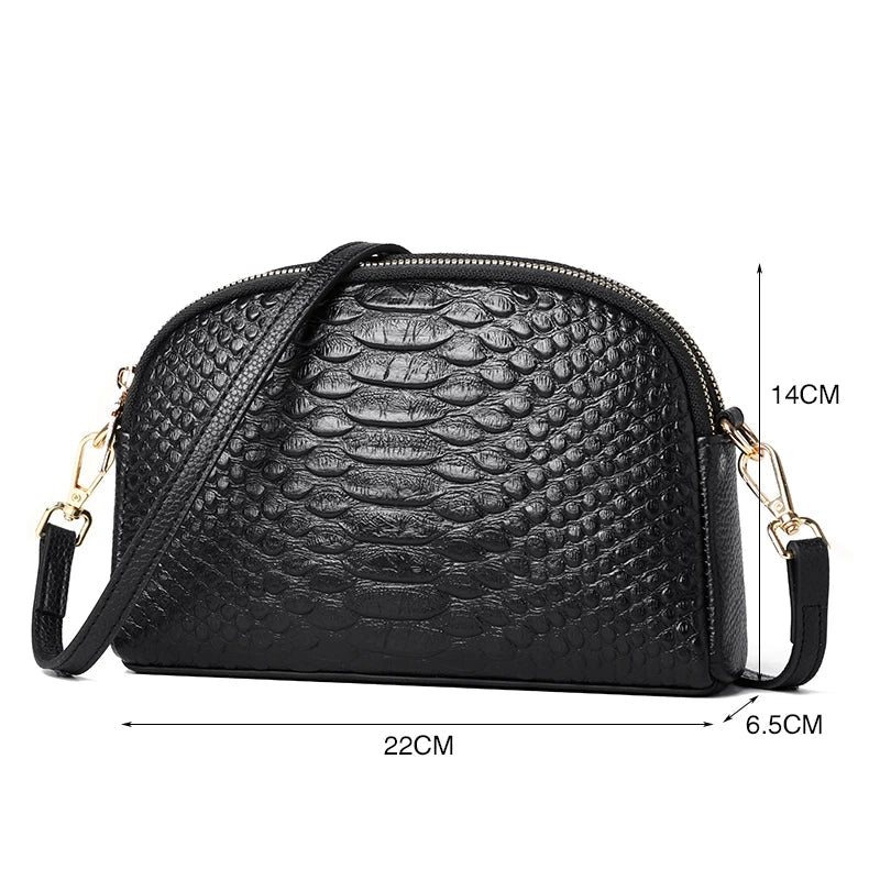 Minimalistyczna nowoczesna stylowa torba crossbody