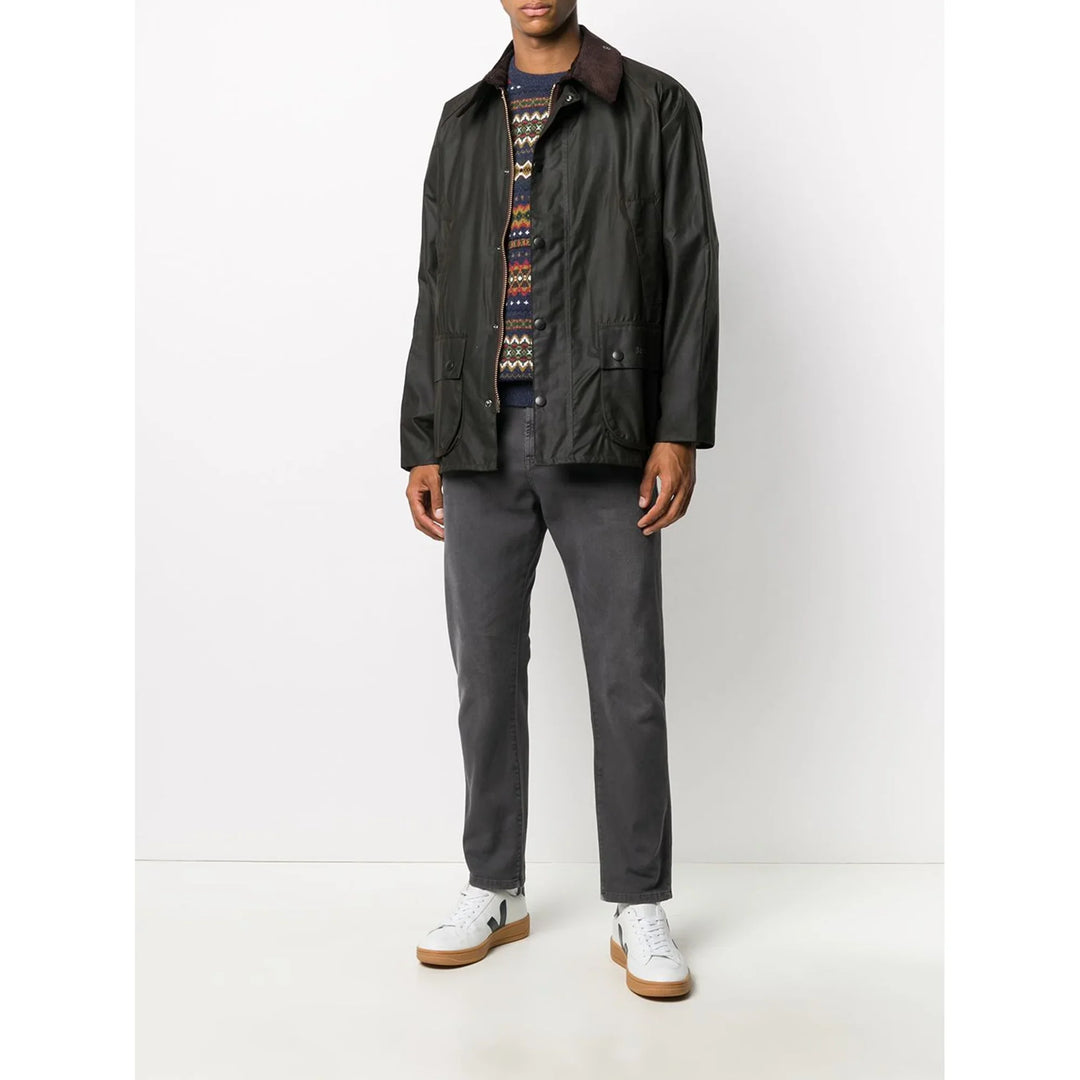 Męska Tradycyjna Wygodna Kurtka Na Zewnątrz