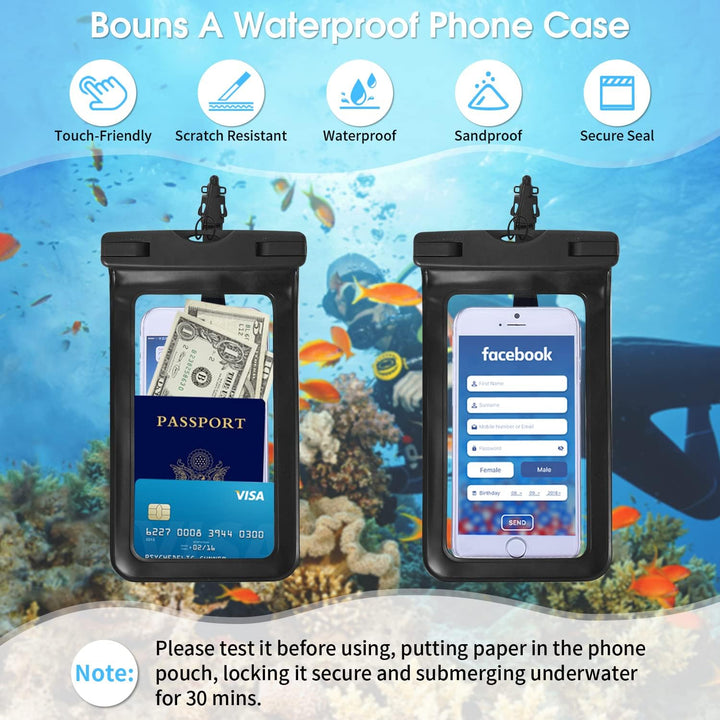 Wodoodporna i piaskoodporna duża tote torba plażowa