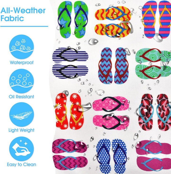 Wodoodporna i piaskoodporna duża tote torba plażowa