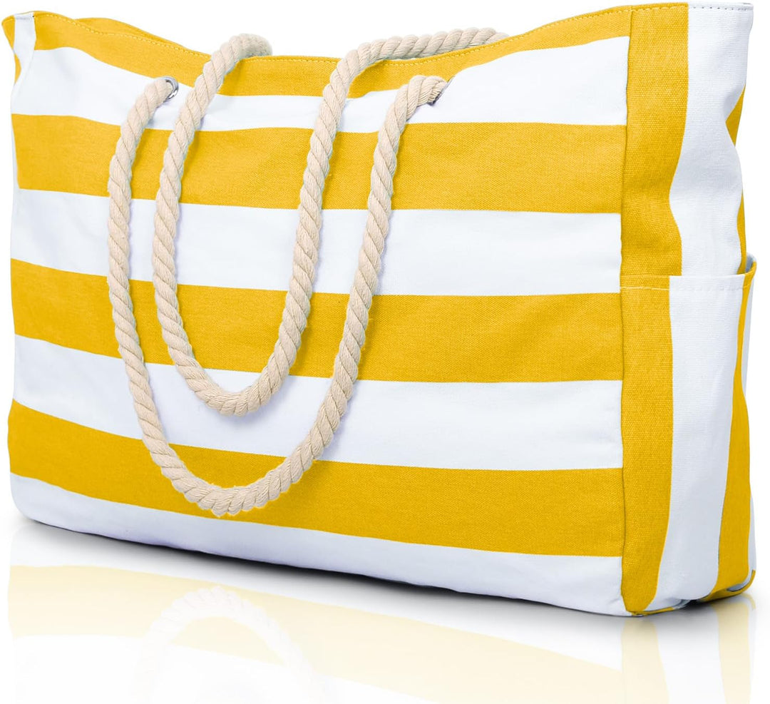 Wodoodporna i piaskoodporna duża tote torba plażowa