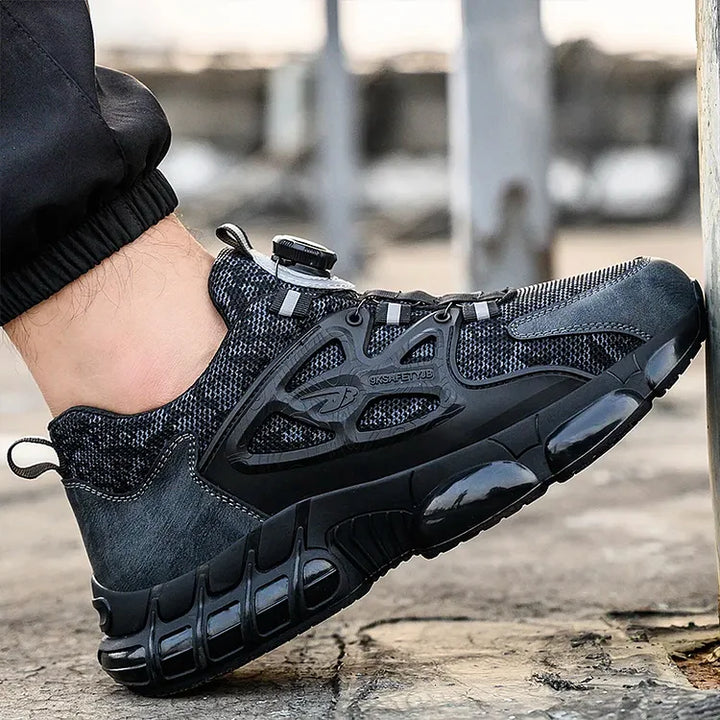 Męskie Bezpieczne Buty Sportowe Antypoślizgowe