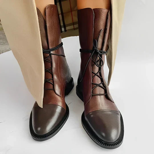 Damskie Kowbojskie Buty Bojowe Wygodne