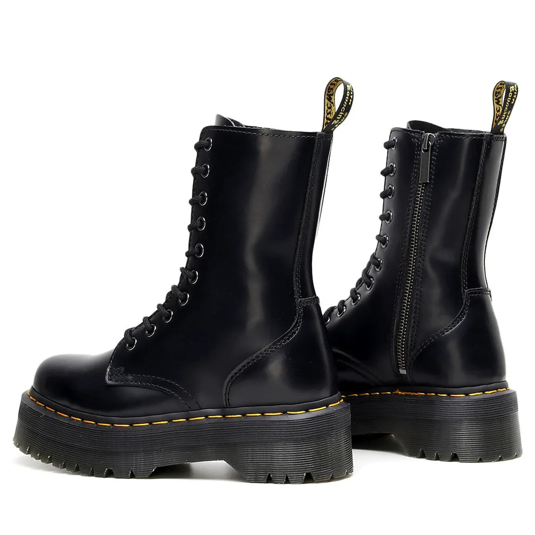 Damskie Wygodne Glany Na Zamek