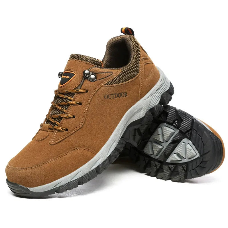 Męskie traperki buty górskie trekkingowe z paskami na szlaki