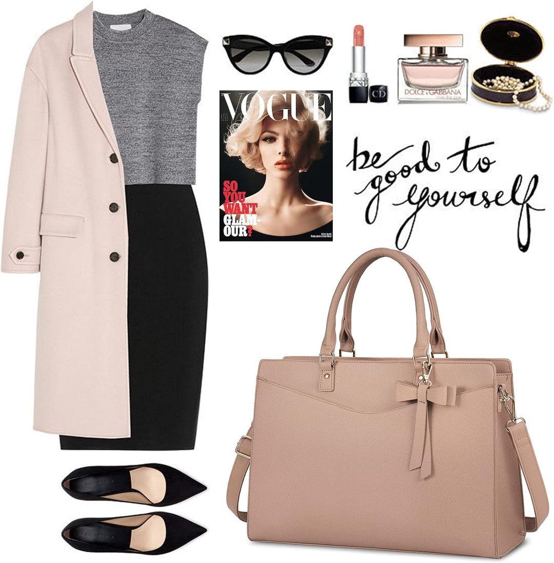 Damska wodoodporna torba laptopa z kieszeniami