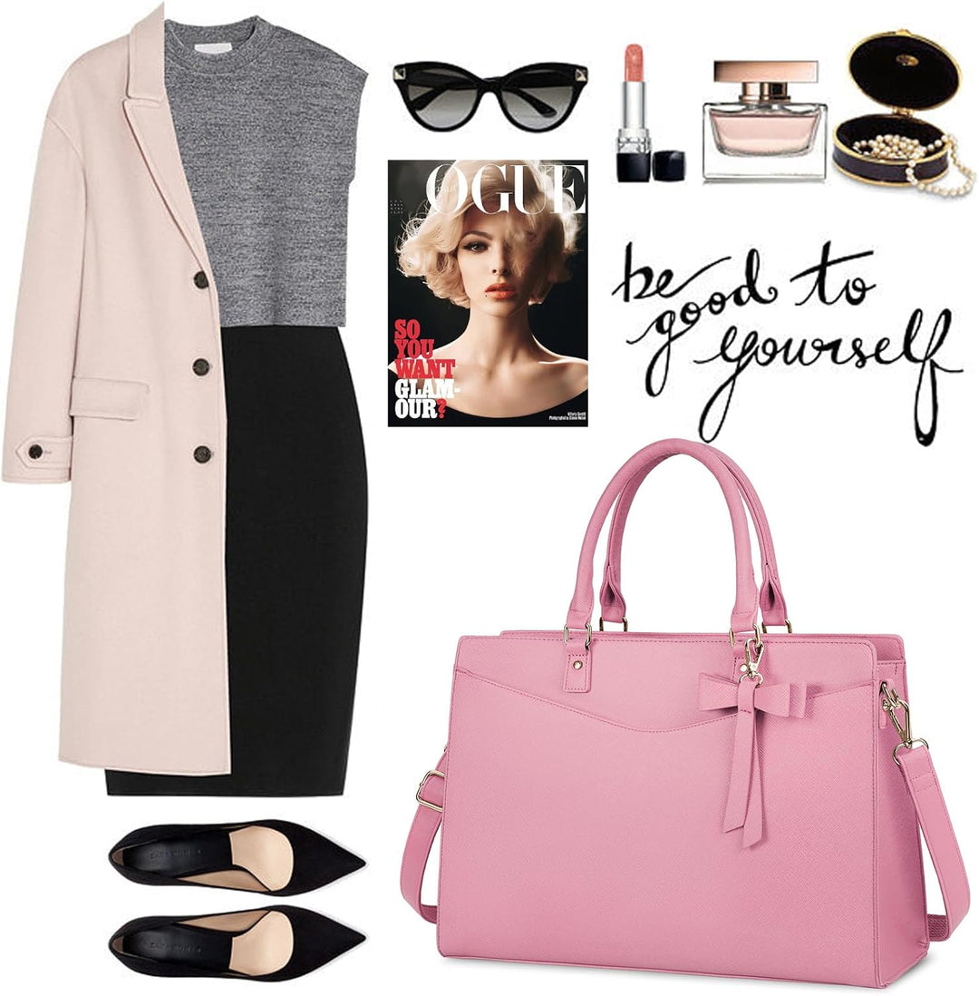 Damska wodoodporna torba laptopa z kieszeniami