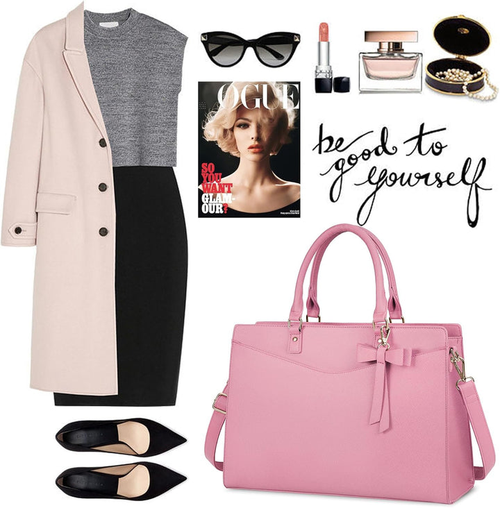 Damska wodoodporna torba laptopa z kieszeniami