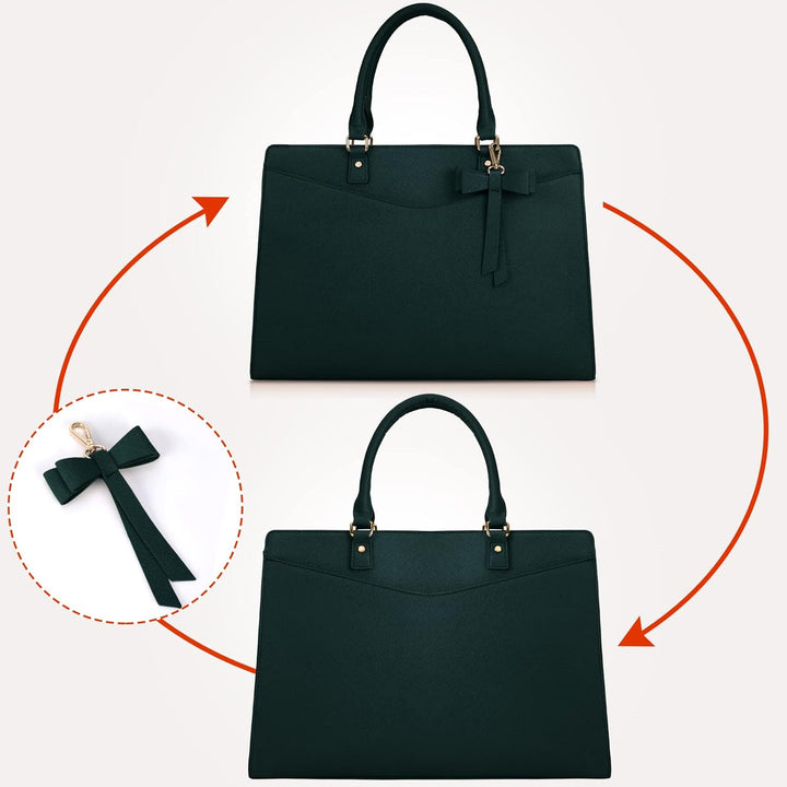 Damska wodoodporna torba laptopa z kieszeniami