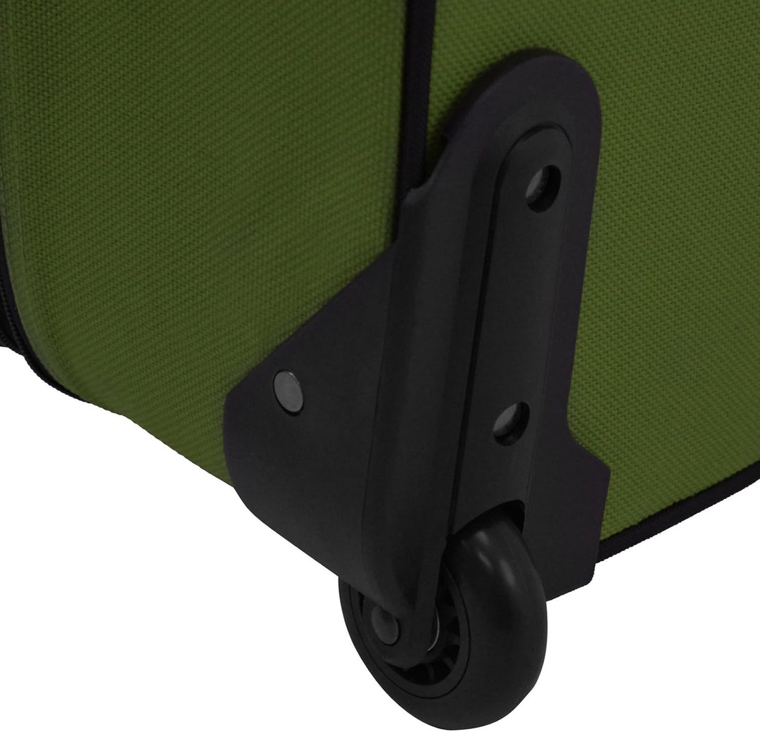 Kompaktowy bagaż podręczny z płynnie obracającymi się kółkami