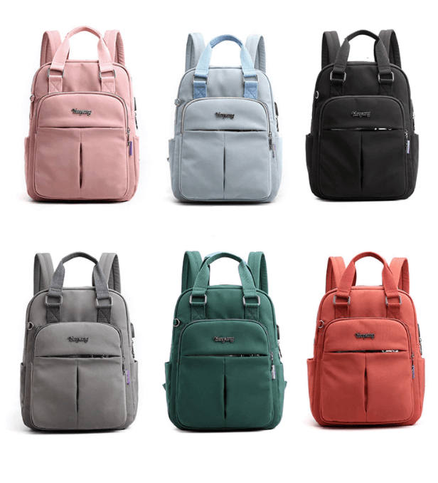 Plecak podróżny antykradzieżowy z ładowaniem USB