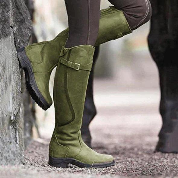 Damskie Ochronne Buty Zimowe Wysokie Antypoślizgowe