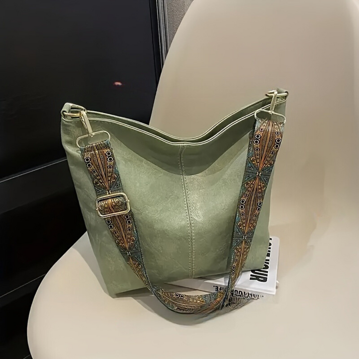 Elegancka geometryczna torebka miejska