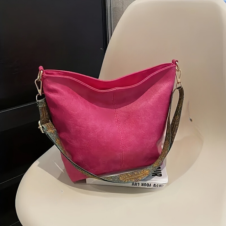 Elegancka geometryczna torebka miejska