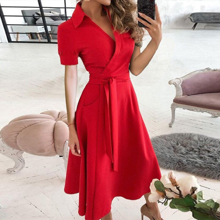 Damska Elegancka Sukienka Letnia | Midi