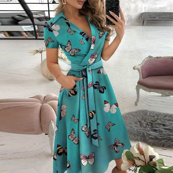 Damska Elegancka Sukienka Letnia | Midi